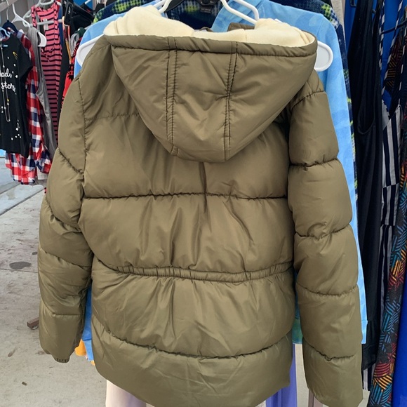Girls size 10-12 Fleece lined Winter Jacket - Picture 2 of 4